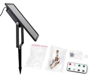 Solárny LED pás, RGB s diaľkovým ovládaním, 10 m, IP65 (AS-321215)