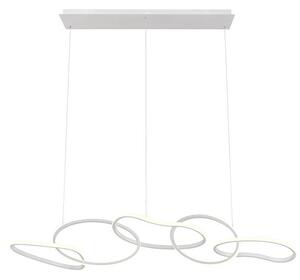Redo 01-3391 LED závesné stropné svietidlo BIAS | 120W integrovaný LED zdroj | 9433lm | 3000+4500+6500K