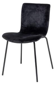 Jedálenská stolička bloom čierna