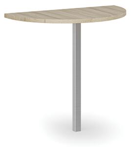 Prístavba pre kancelárske pracovné stoly PRIMO, 800 mm, dub prírodný
