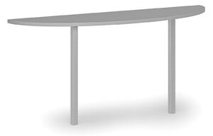 Prístavba pre kancelárske pracovné stoly PRIMO, 1600 mm, sivá