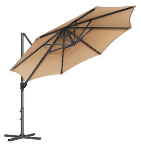 Záhradný slnečník s LED osvetlením GPU047K11