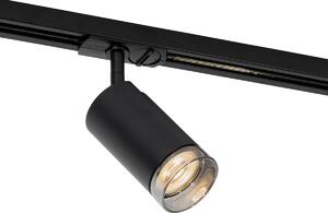 Moderné bodové svetlo s dymovým krúžkom pre 1-fázový koľajnicový systém GU10 50 mm - Iconic Jeana