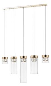 Zuma Line P0389-05E-F7AC závesné stropné svietidlo GEM | 28W G9