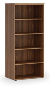 Kancelársky regál PRIMO WOOD, 1781 x 800 x 500 mm, orech