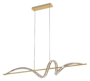 Zuma Line MD3170-1-3GT LED závesné stropné svietidlo ATHESA | 26W integrovaný LED zdroj | 2700-6000K