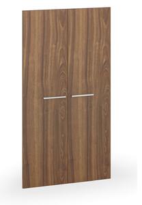 Krídlové dvere PRIMO, pár, výška 1393 mm, orech