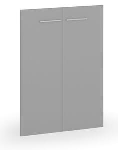 Krídlové dvere PRIMO, pár, výška 1042 mm, sivá