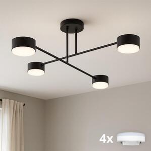 Brilagi - LED prisadený luster MONO 4xGX53/13W/230V čierny