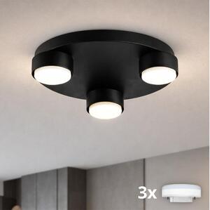 Brilagi - LED stropné svietidlo MONO 3xGX53/13W/230V priemer 30 cm čierne