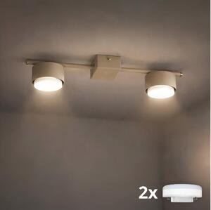 Brilagi - LED bodové svietidlo MONO 2xGX53/13W/230V béžové