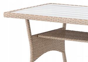 Set záhradného nábytku CESME hnedý ABI3517