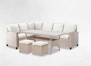 Set záhradného nábytku CESME hnedý ABI3517