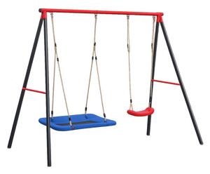 Záhradná hojdačka pre deti FUN DUO viacfarebná KRE1128