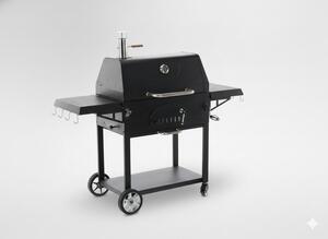 Záhradný gril VULCANO čierny BBQ5221