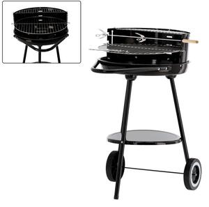 Záhradný gril TRAIL čierny BBQ5351