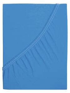 B.E.S. - Petrovice, s.r.o. Plachta Jersey bavlna IDEAL - Nebeská modrá Rozměr: 90 x 200