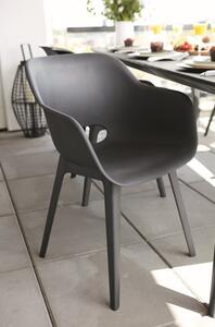Záhradná stolička LAKOLA 2ks | grafit