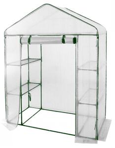 Záhradný fóliovník GROW biely 140x140x200 cm TUN5460