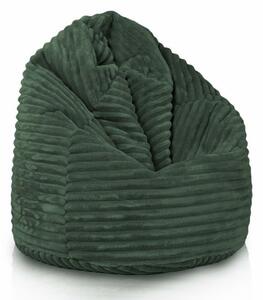 Sedací vak Bag Sako XL stripe TiaHome - svetlo sivá