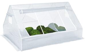 Záhradný fóliovník CLEAR biely 180x140x94 cm TUN0773
