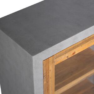 Massive home | Nástěnná skříňka Shadow imitace betonu - VÝPRODEJ MH099W