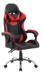 Kancelárska stolička RACING 2020 Červeno-čierna