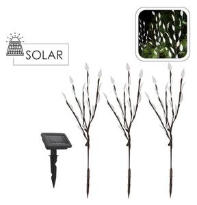 Set troch záhradných solárných LED svetiel LAVIRA SOL6094 (3 ks)