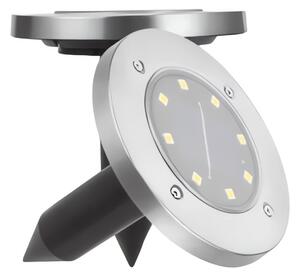 AFF 4142 Záhradná solárna lampa 8 LED s odpudzovačom krtkov 2 ks