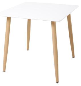 Set jedálenského nábytku stôl KIRSA + 4ks stolička ANDERSON biela
