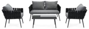 Set záhradného nábytku sivý AZS-1604 GREY