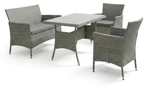 Set záhradného nábytku sivý AZS-A1442 GREY