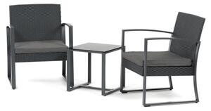 Set záhradného nábytku sivý AZS-H1111 GREY