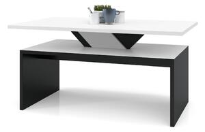 SISI - konferenčný stolík, čiernobiely, obdĺžnikový