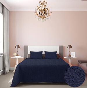 Ervi prikrývka na posteľ jednolôžko/dvojlôžko - DMS V14 - modrá