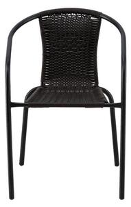 Set záhradného nábytku BISTRO čierny NEO2262KPL