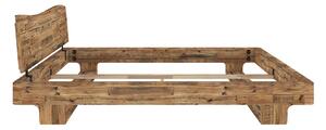 Massive home | Dřevěná postel Samira recyklovaná borovice - výběr velikosti MH1261W 180x200 cm