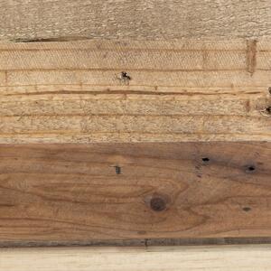 Massive home | Dřevěná postel Samira recyklovaná borovice - výběr velikosti MH1261W 180x200 cm