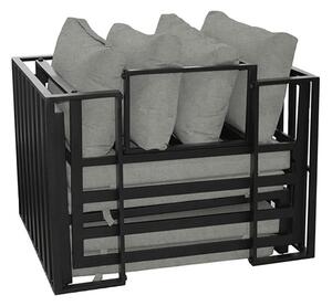 Set záhradného nábytku sivý AZ-L1761 SIL