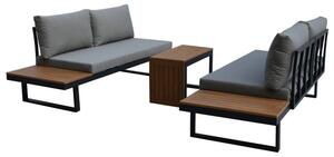 Set záhradného nábytku sivý AZS-G1924 GREY