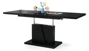 GRAND NOIR čierna, rozkladací, konferenčný stôl, stolík