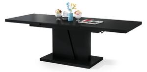 GRAND NOIR čierna, rozkladací, konferenčný stôl, stolík