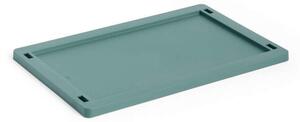 HAY Plastové veko Colour Crate Small, dark green