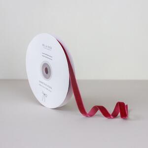 Zamatová stuha 1 cm – Wine (10 m)