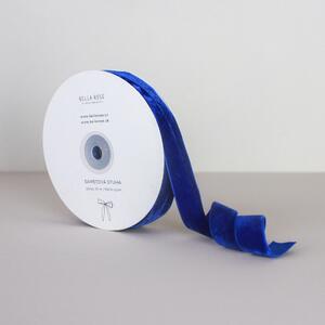 Zamatová stuha 2 cm – Royal Blue (10 m)