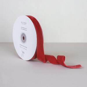 Zamatová stuha 2 cm – Red (10 m)
