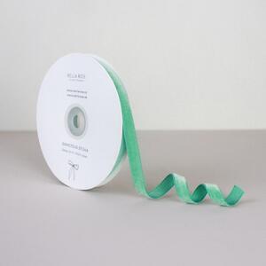 Zamatová stuha 1 cm – Dusty Mint (10 m)