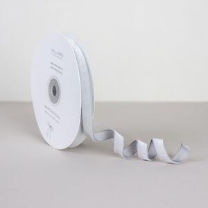 Zamatová stuha 1 cm – Grey (10 m)