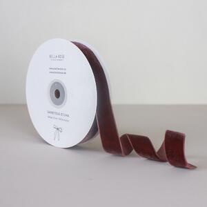 Zamatová stuha 2 cm – Brown (10 m)
