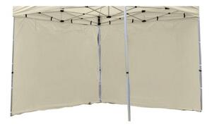 Sada 2 bočných stien pre PROFI záhradný stan 3 x 3 m - champagne